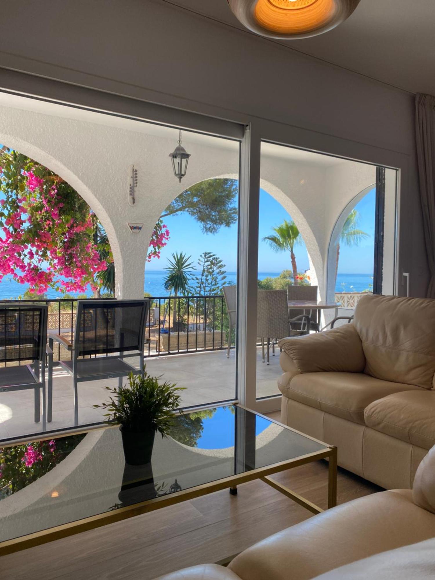 Independent Villa Beach House El Bosque La Cala De Mijas Luaran gambar