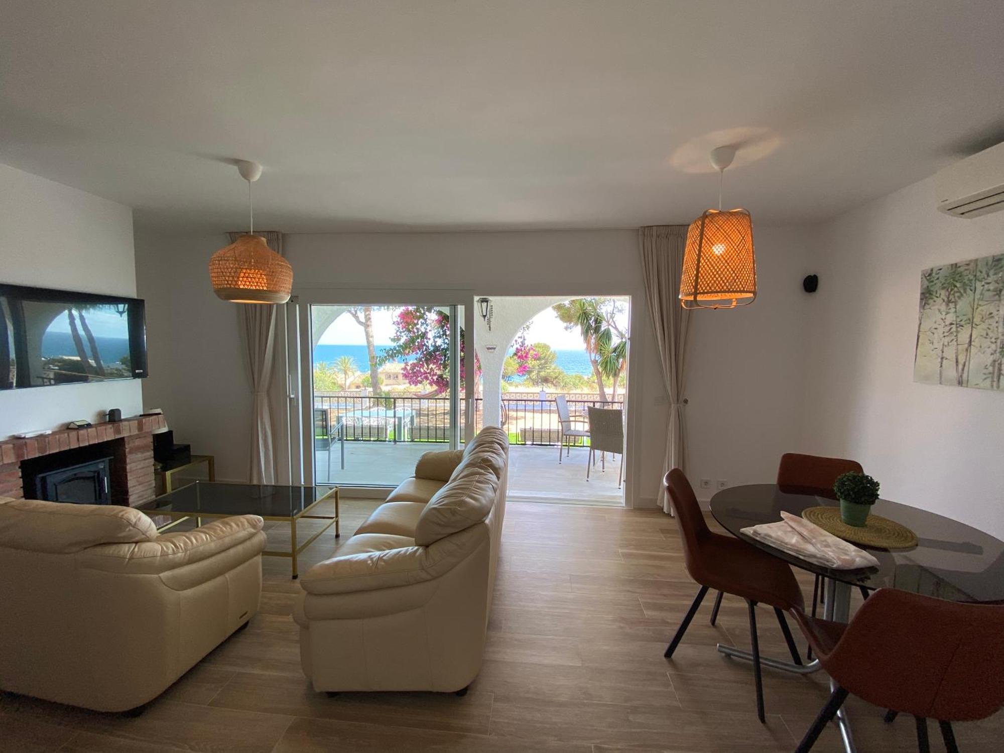 Independent Villa Beach House El Bosque La Cala De Mijas Luaran gambar