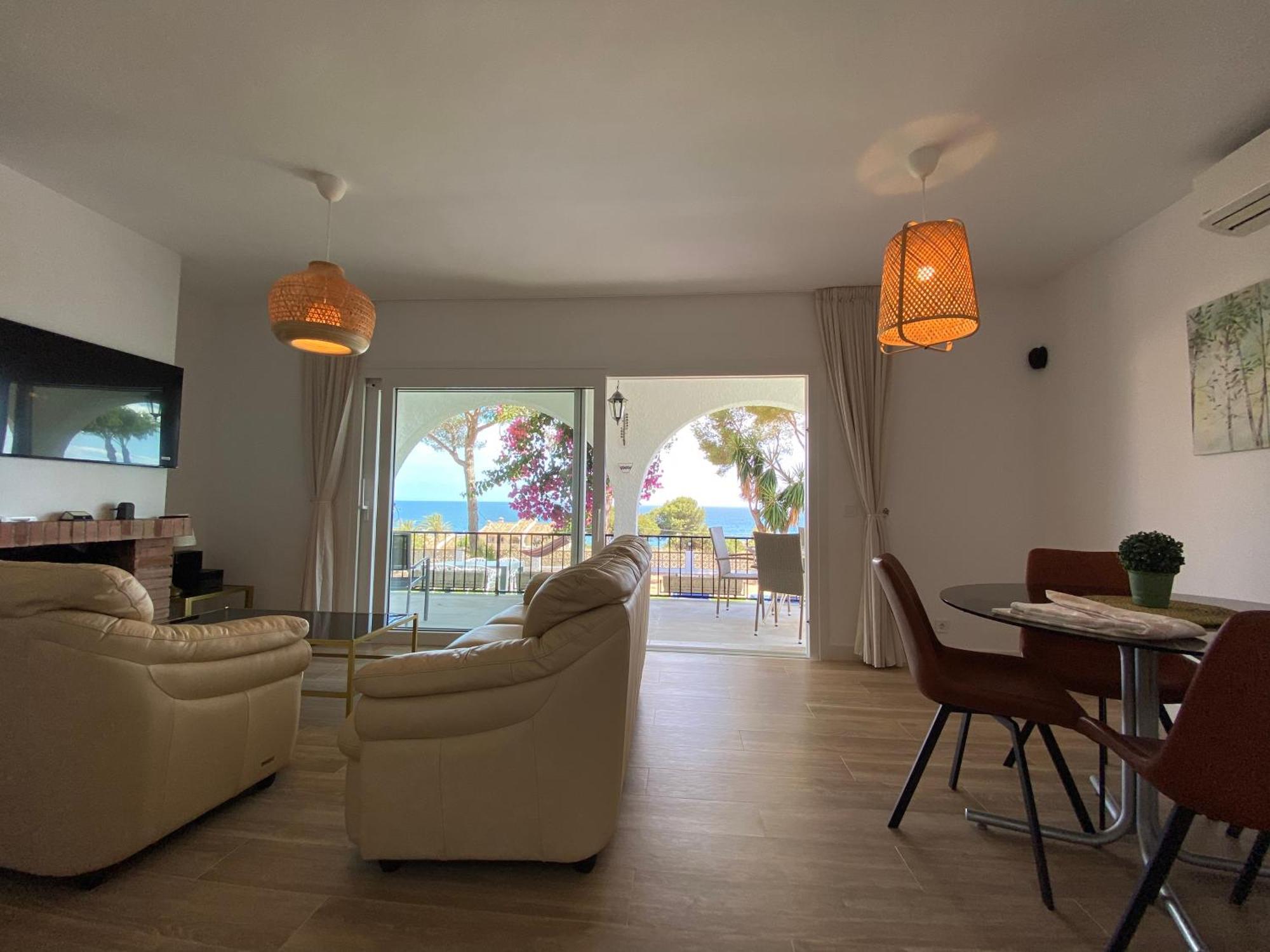 Independent Villa Beach House El Bosque La Cala De Mijas Luaran gambar