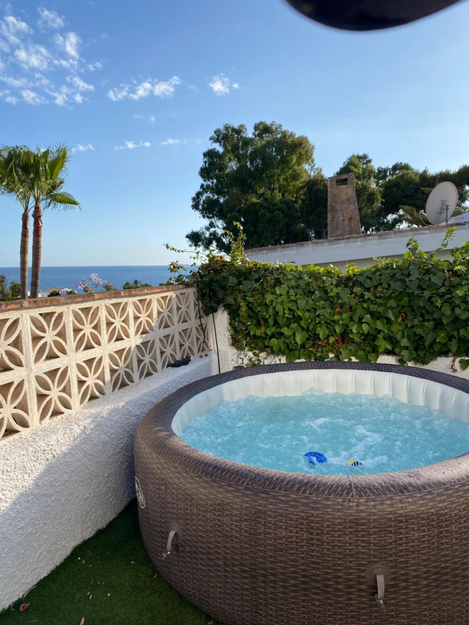 Independent Villa Beach House El Bosque La Cala De Mijas Luaran gambar