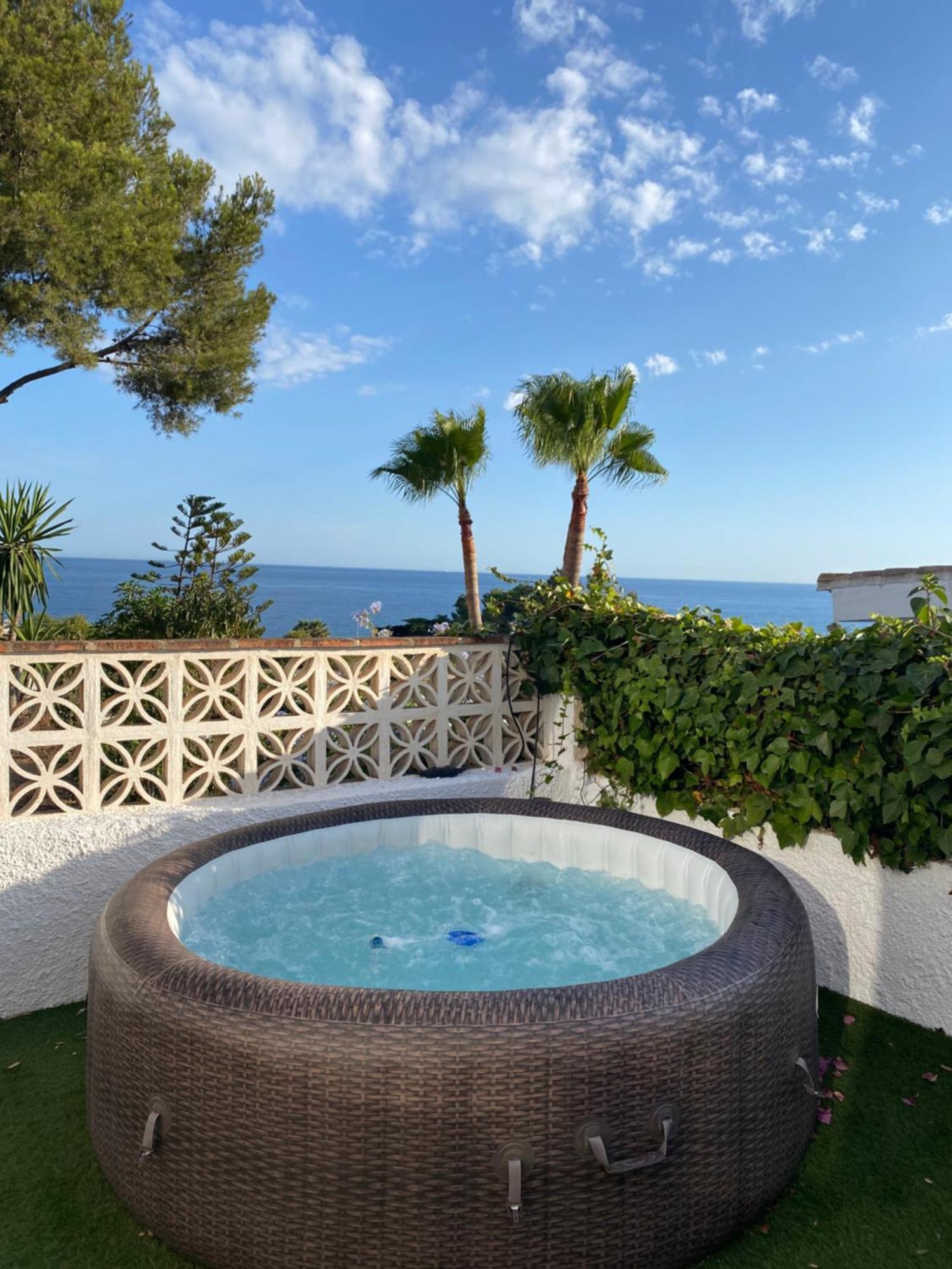 Independent Villa Beach House El Bosque La Cala De Mijas Luaran gambar
