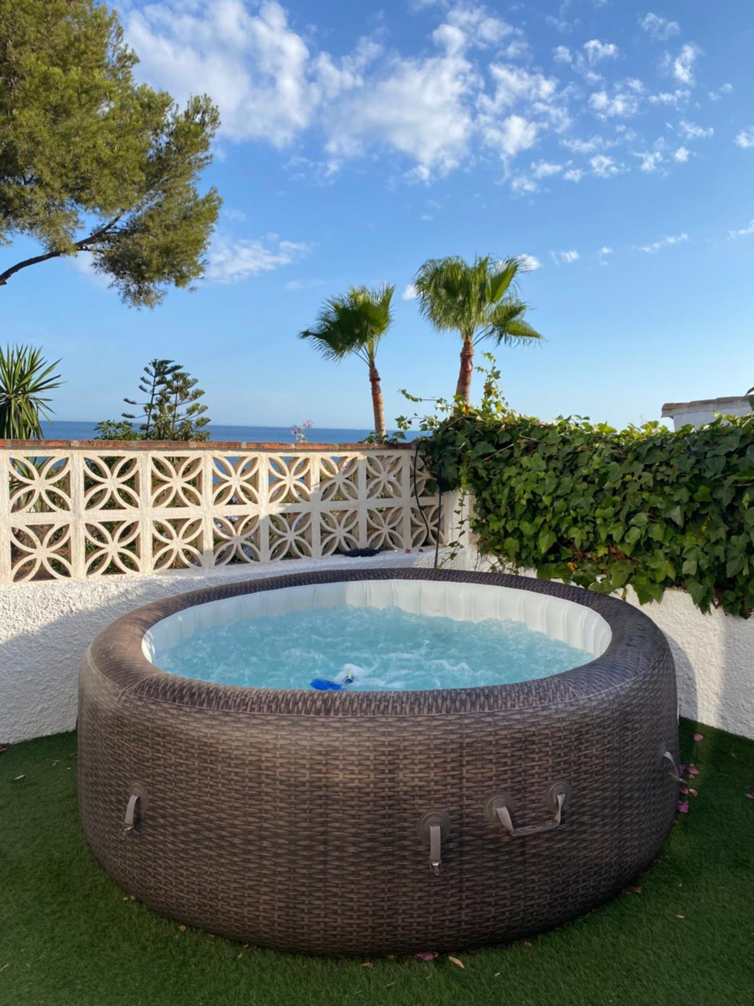 Independent Villa Beach House El Bosque La Cala De Mijas Luaran gambar