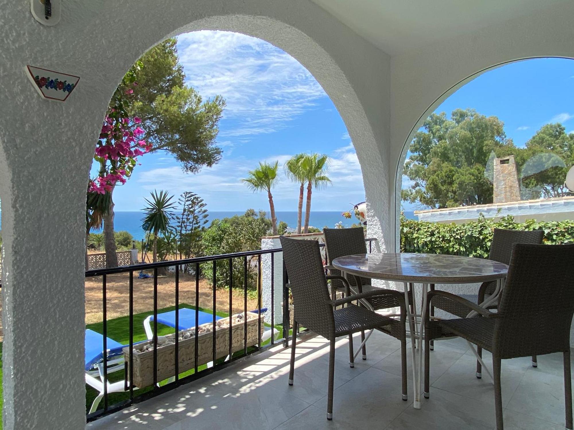Independent Villa Beach House El Bosque La Cala De Mijas Luaran gambar