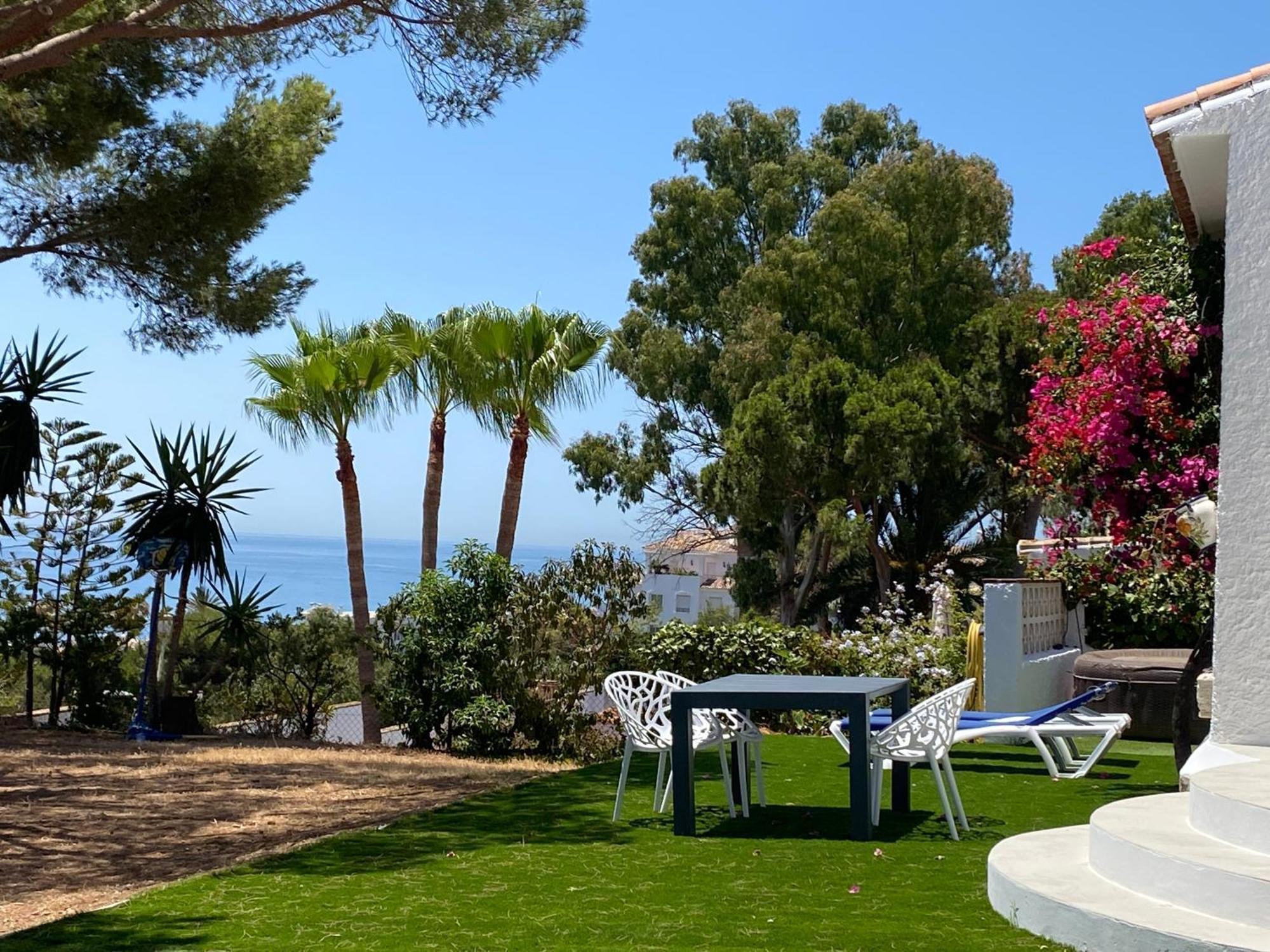Independent Villa Beach House El Bosque La Cala De Mijas Luaran gambar